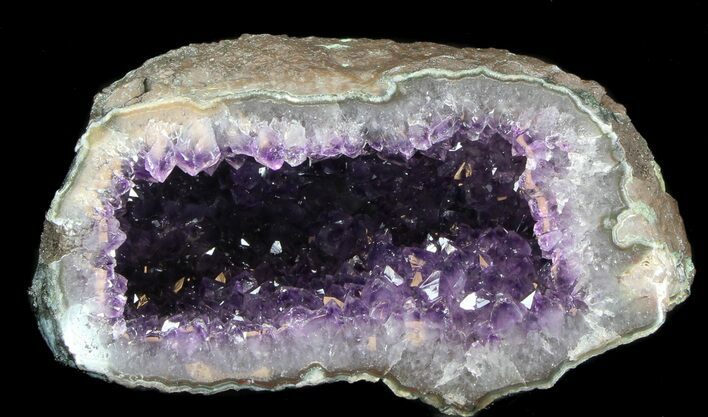 Beautiful Amethyst Crystal Geode - Uruguay #36472